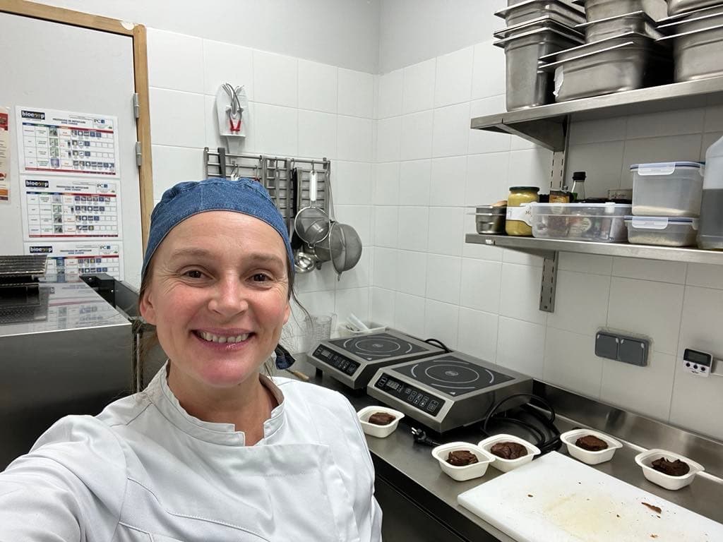 Fanny en cuisine